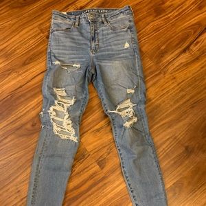 American Eagle Super Hi-Rise Jegging